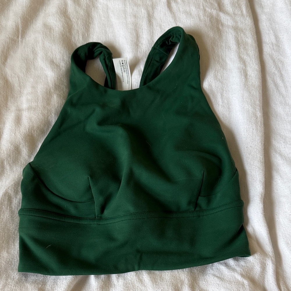Lululemon Athletica Deep Green Sports Bra